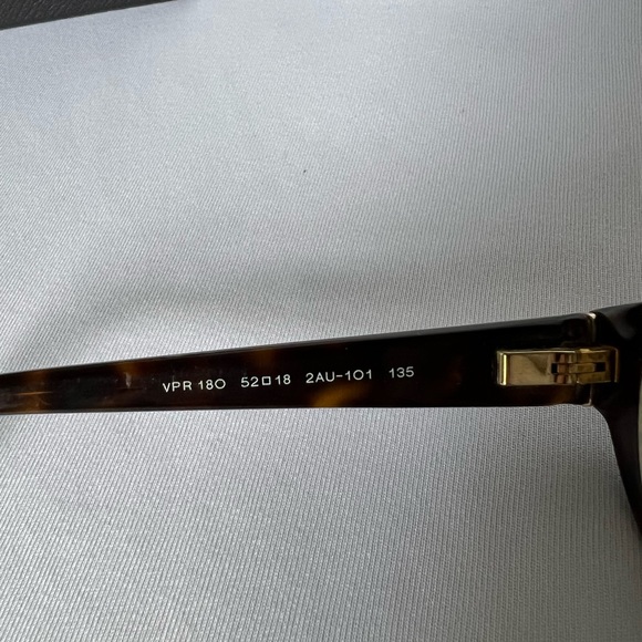 Prada eyeglasses VPR 180 52-18 2AU-1O1 135 brown - Picture 6 of 10